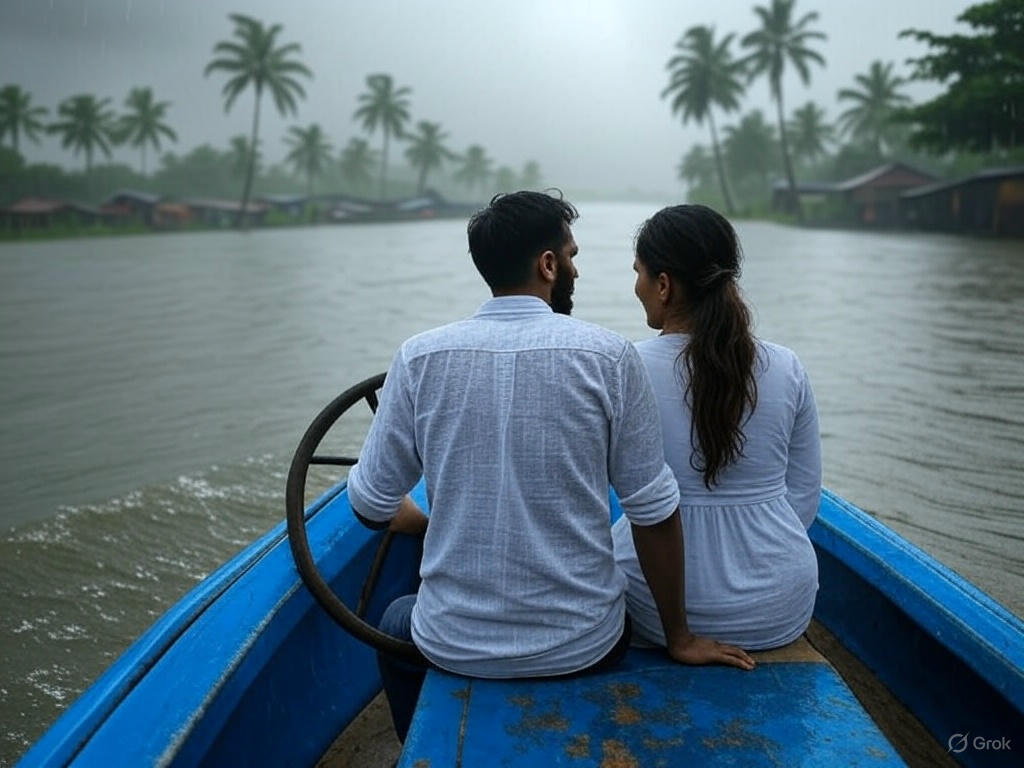 Alleppey Boating Romantic Couple's Cruise An Exclusive Getaway for Unmarried Couples in Alappuzha